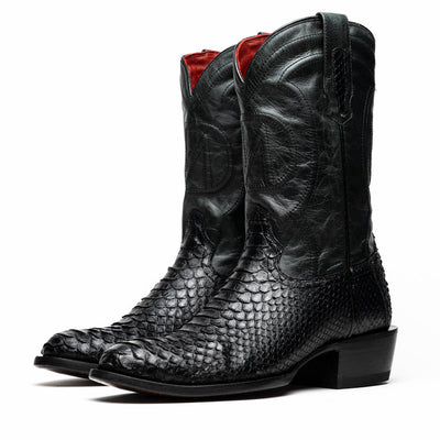 Marco_Di_Milano Kansas Black Luxury Leather Shoe