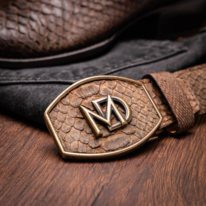 Marco Di Milano Kansas Brown Leather Loafers