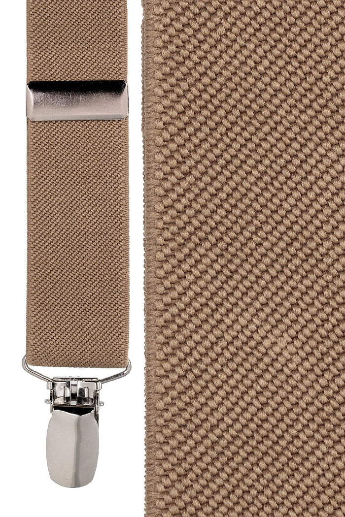 Cardi Tan / 25" (Kids) "Beckett" Kids Suspenders