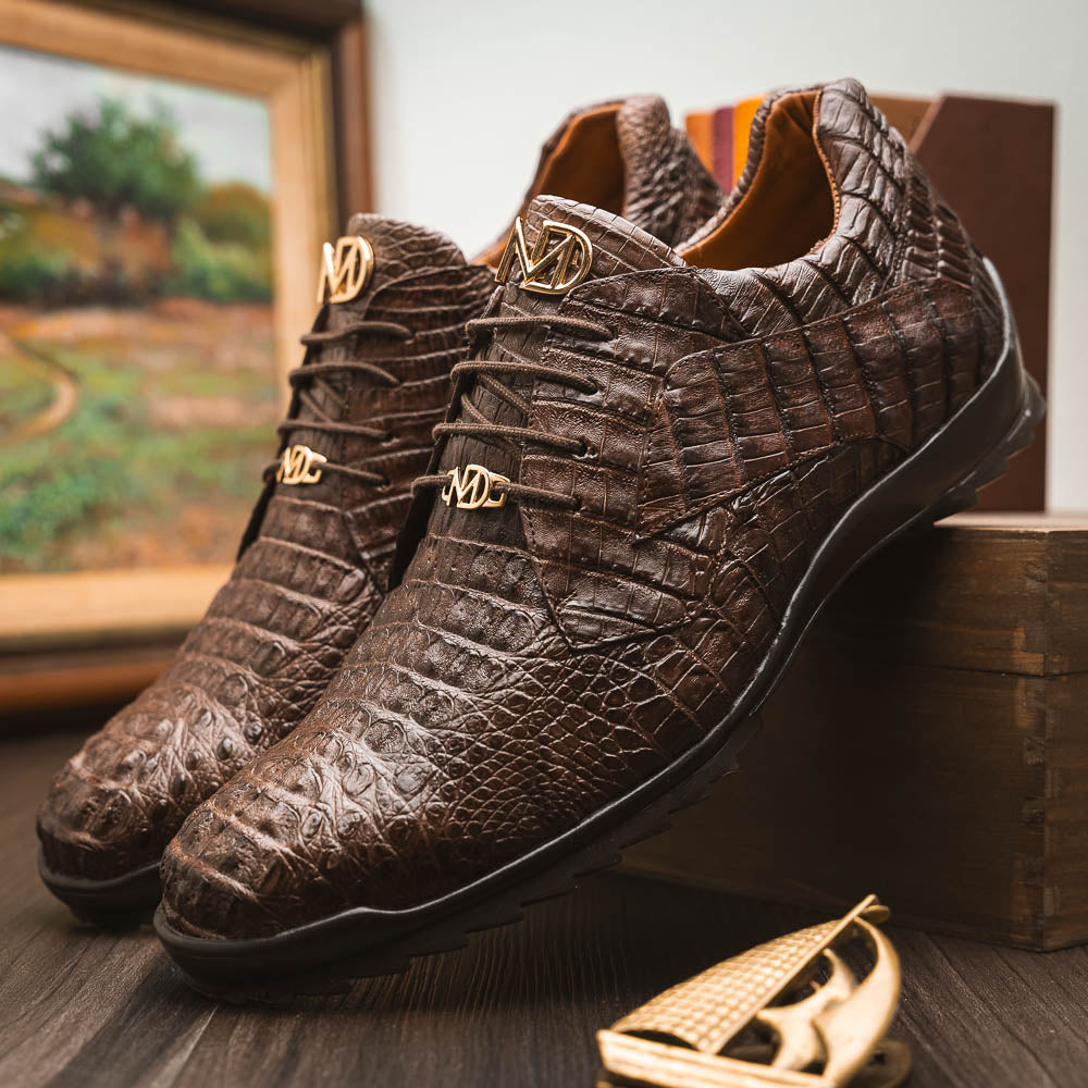 Marco Di Milano Kratos Brown Leather Luxury Shoe