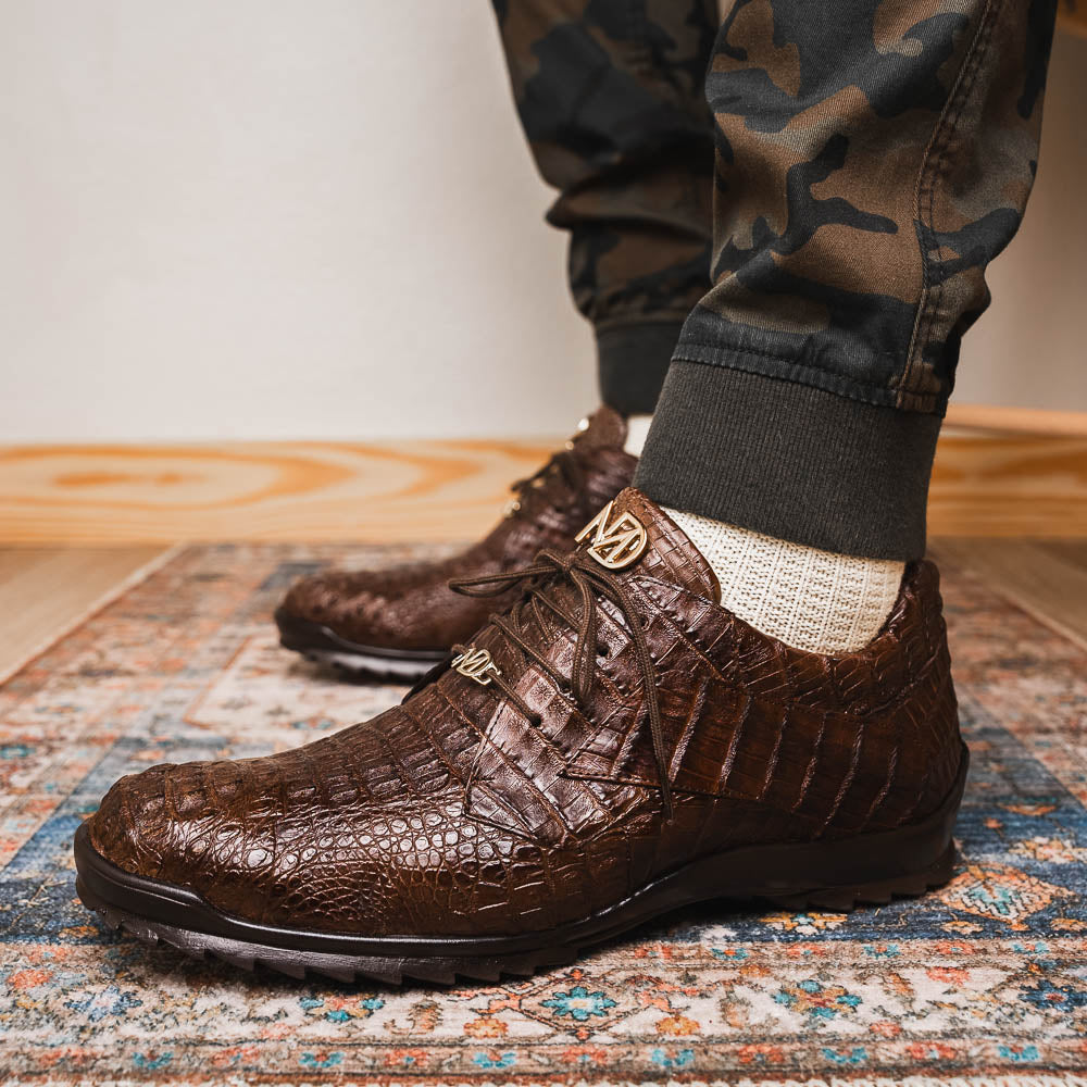 Marco Di Milano Kratos Brown Leather Luxury Shoe