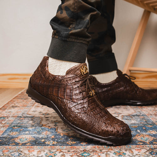 Marco Di Milano Kratos Brown Leather Luxury Shoe