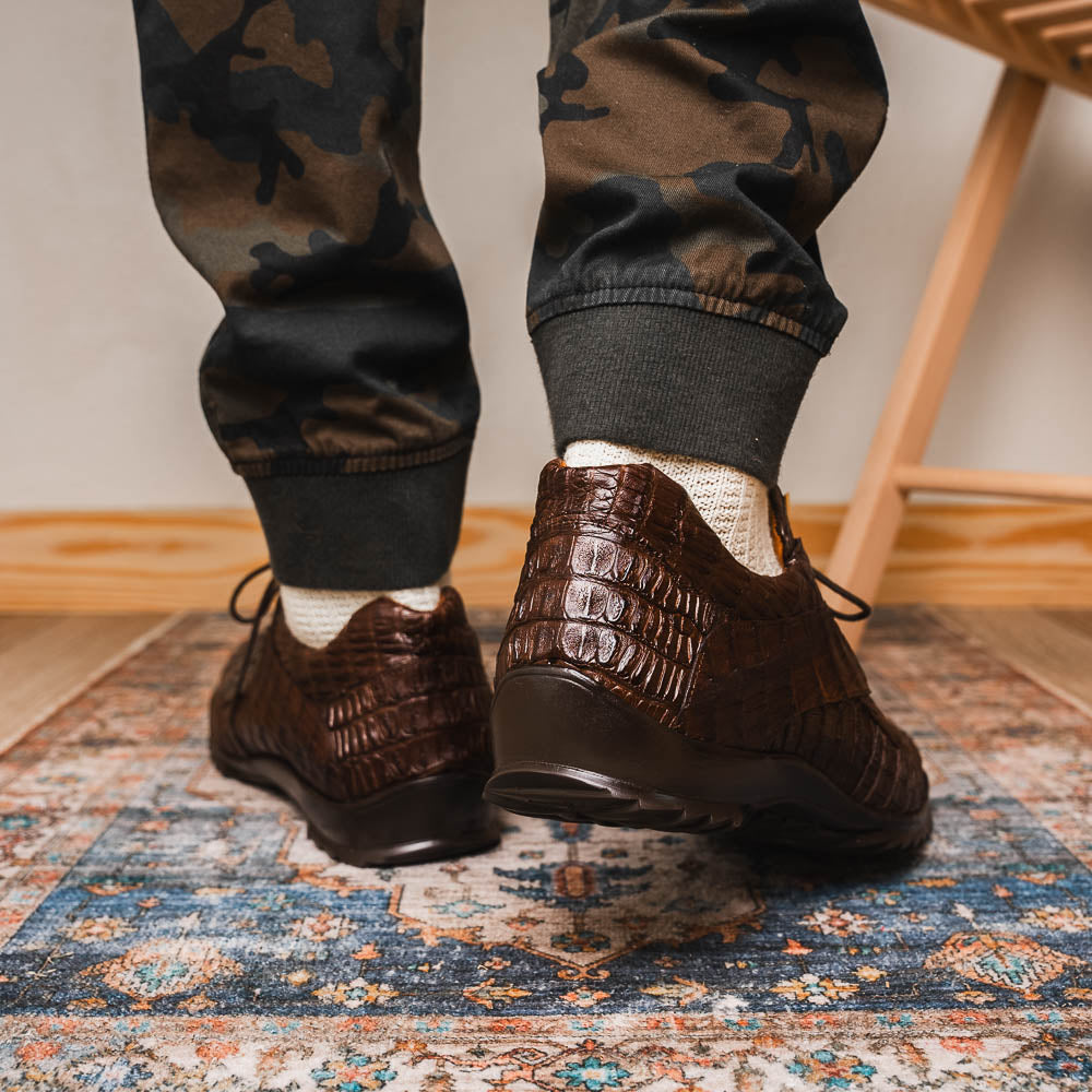 Marco Di Milano Kratos Brown Leather Luxury Shoe
