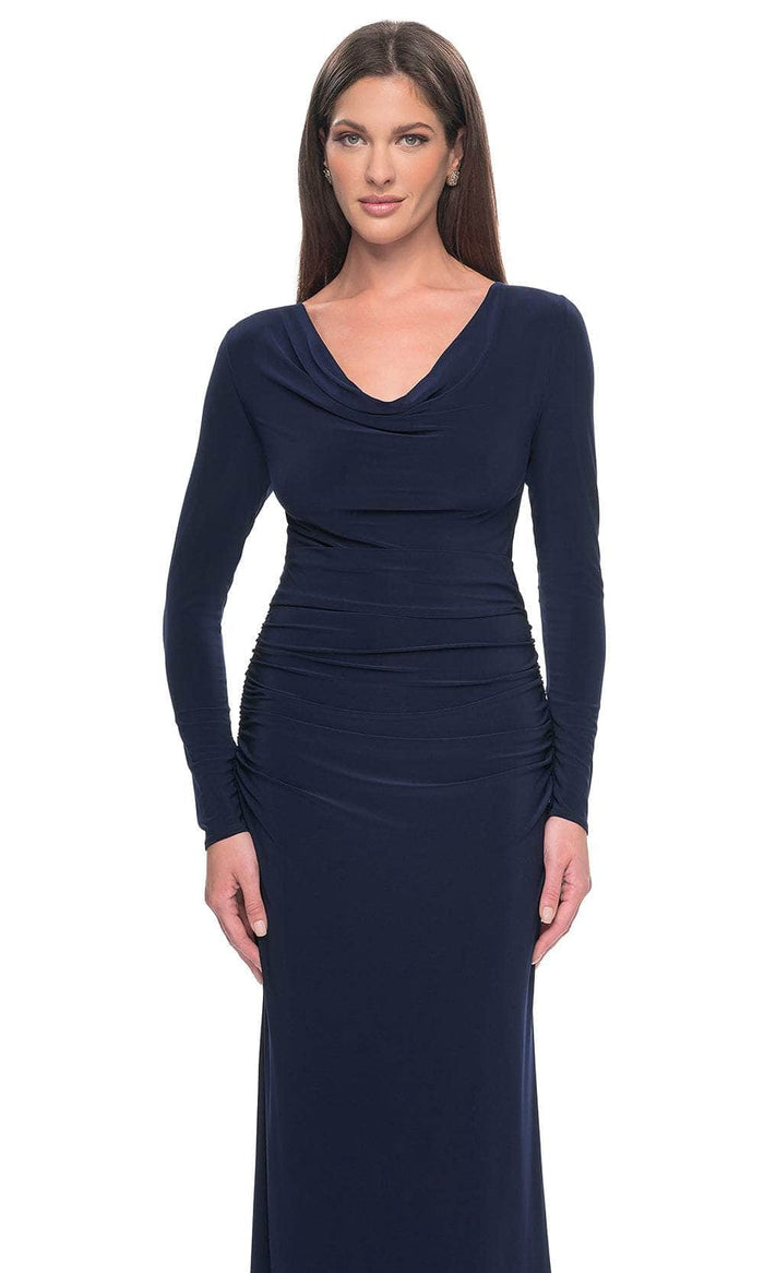 La Femme 30813 Long Jersey Evening Dress