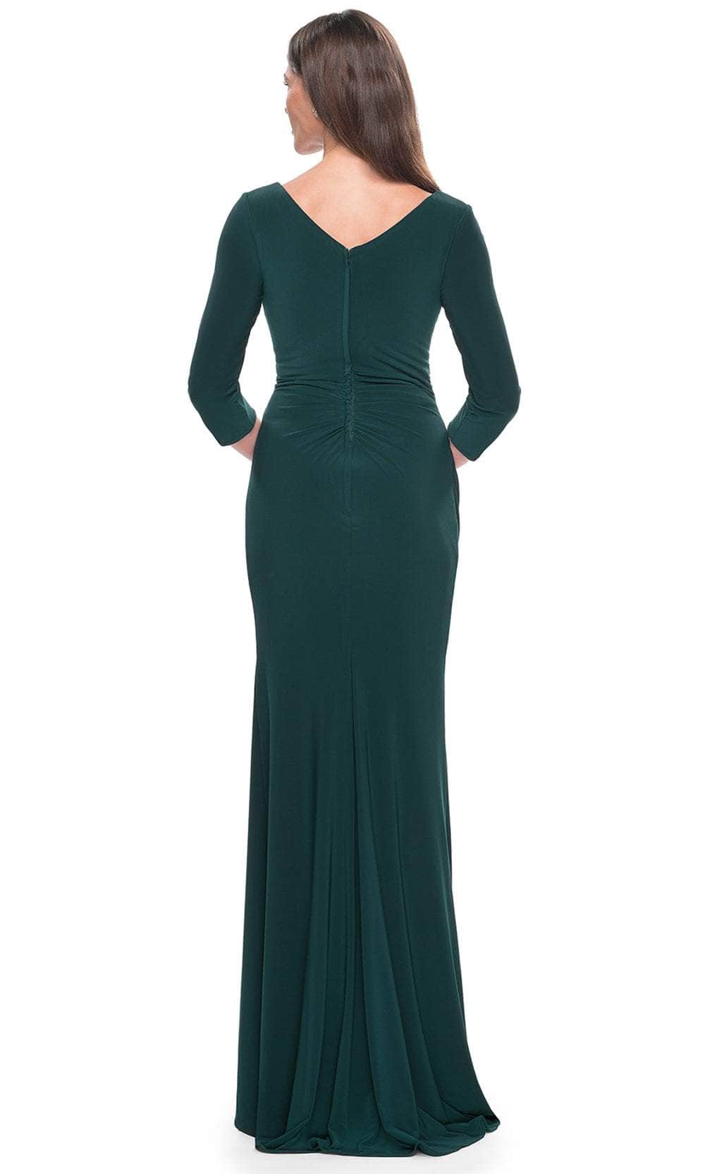 La Femme 31020 Wrap Style Evening Dress