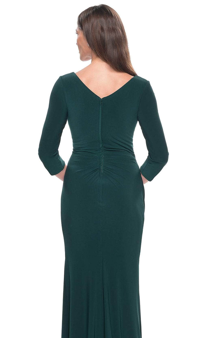 La Femme 31020 Wrap Style Evening Dress
