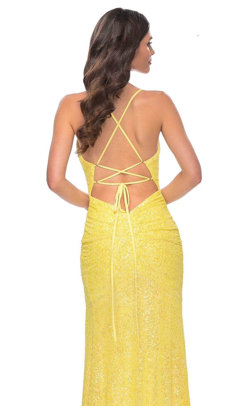 La Femme 32330 Spaghetti Strap Sweetheart Prom Dress