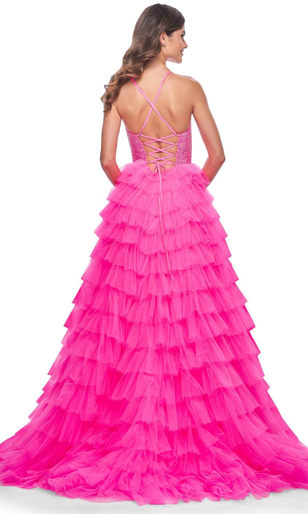 La Femme 32335 Sweetheart Neck Rhinestone Embellished Ballgown