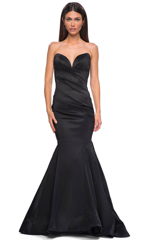 La Femme 32791 Strapless Sweetheart Mermaid Prom Gown