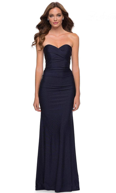La Femme 29851 Strappy Sheath Gown by La Femme