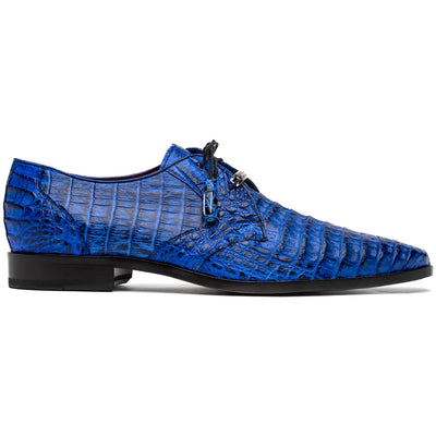 Marco Di Milano Lacio - Electric Blue Leather Loafers
