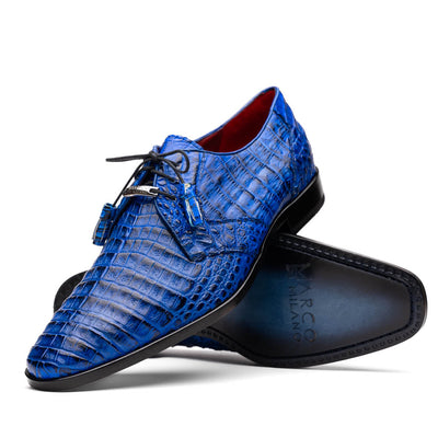 Marco Di Milano Lacio - Electric Blue Leather Loafers