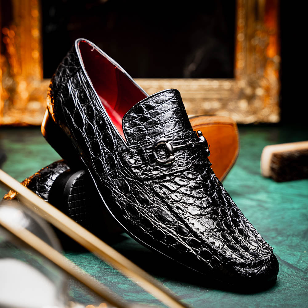 Marco Di Milano Landro Black Leather Oxford