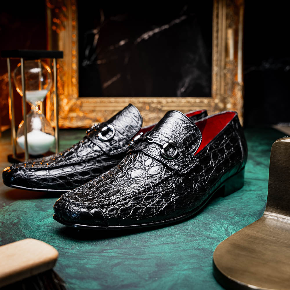 Marco Di Milano Landro Black Leather Oxford