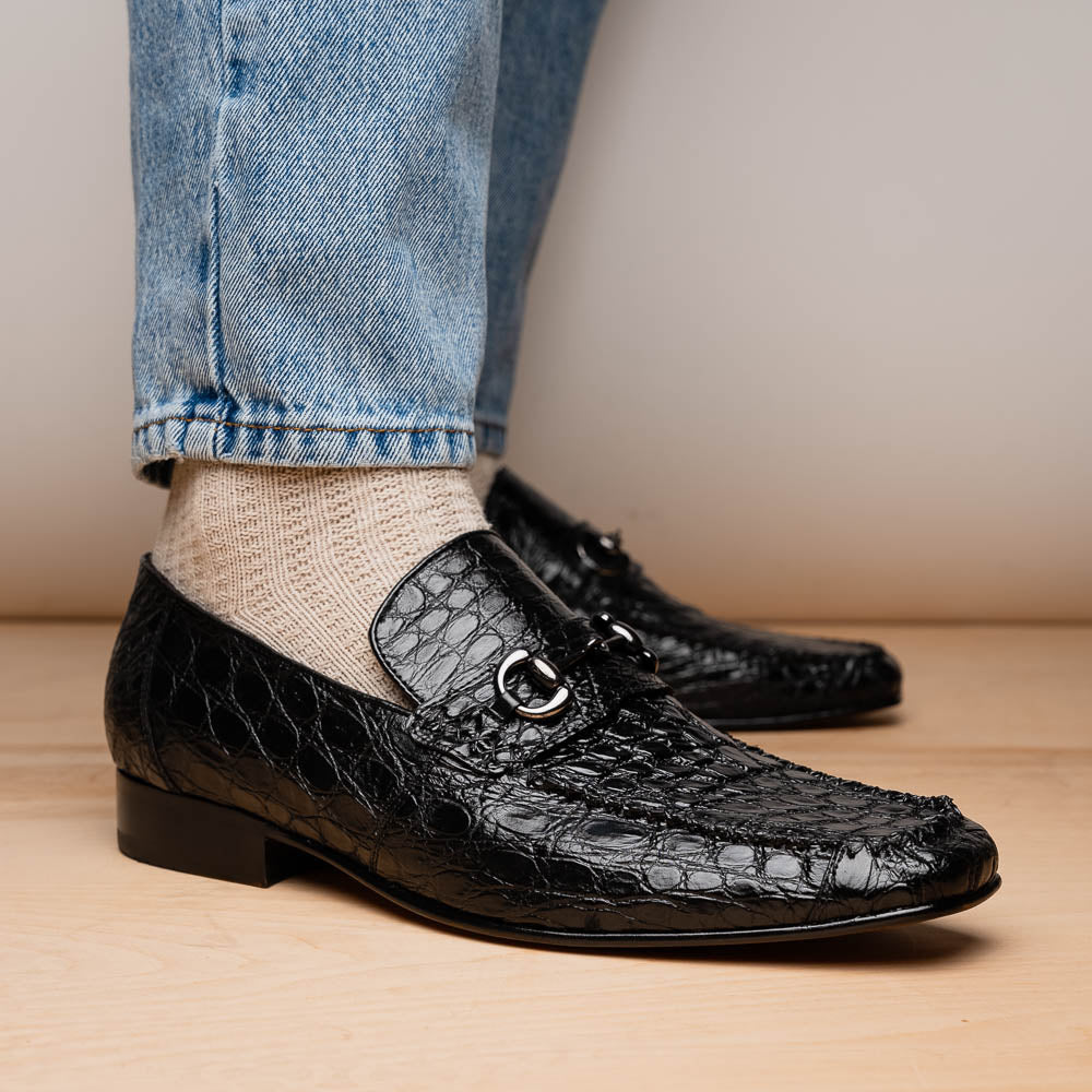 Marco Di Milano Landro Black Leather Oxford