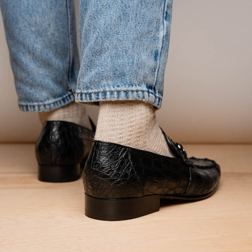 Marco Di Milano Landro Black Leather Oxford