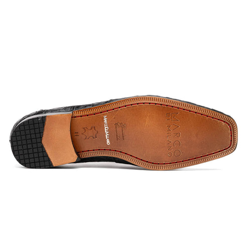 Marco Di Milano Landro Black Leather Oxford