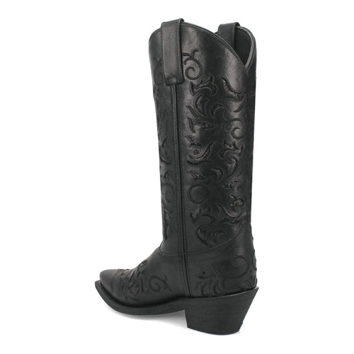 Laredo Women's Night Sky Snip Toe Leather Boots - Black 52450