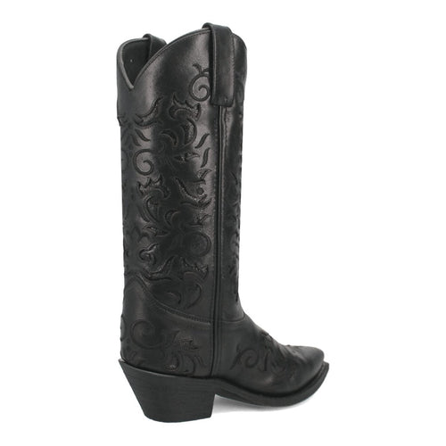 Laredo Women's Night Sky Snip Toe Leather Boots - Black 52450