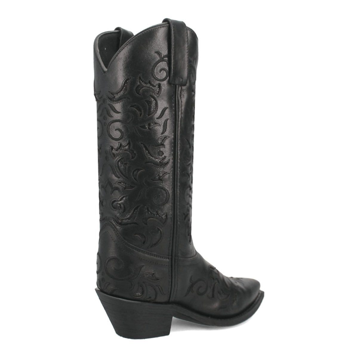 Laredo Women's Night Sky Snip Toe Leather Boots - Black 52450