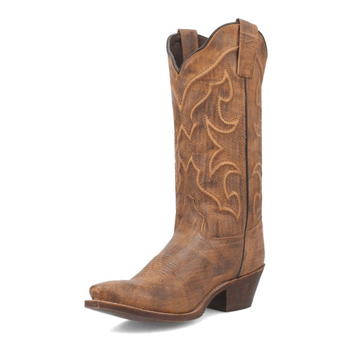 Laredo Women's Reva Snip Toe Leather Boots - Honey 54267