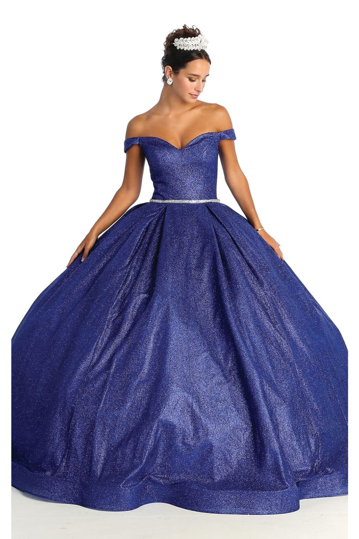 Shimmering Quince Gown