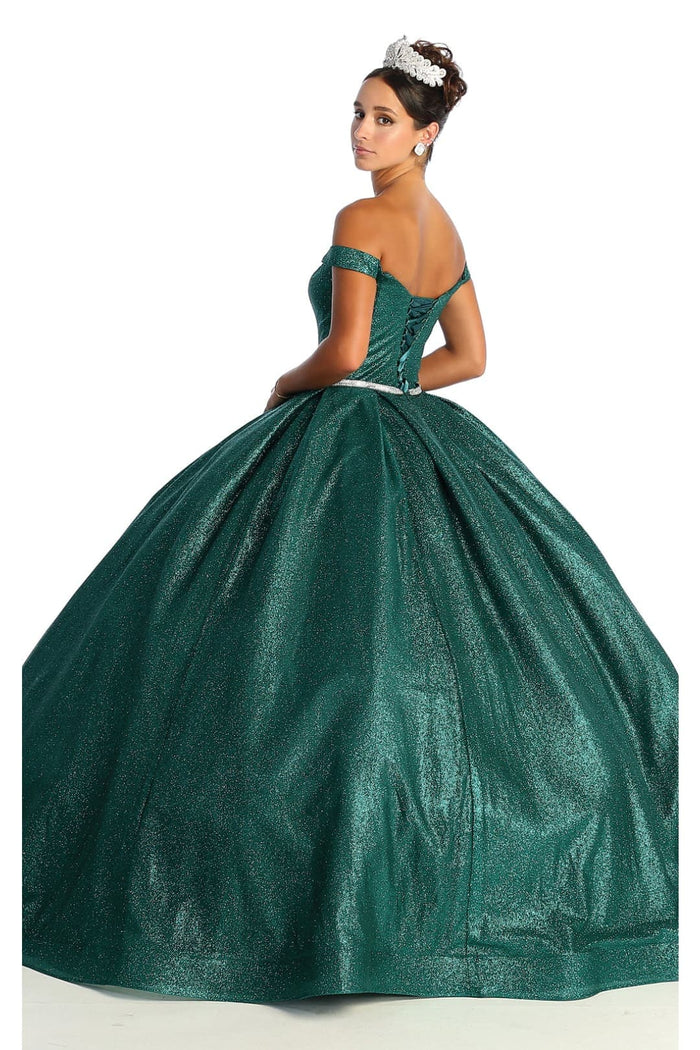 Shimmering Quince Gown