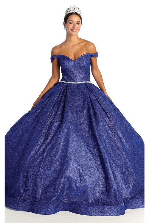 Shimmering Quince Gown