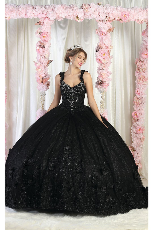16th birthday party dresses Sweet 16 Birthday Party Dress in Black Style LK180 Ball Gown