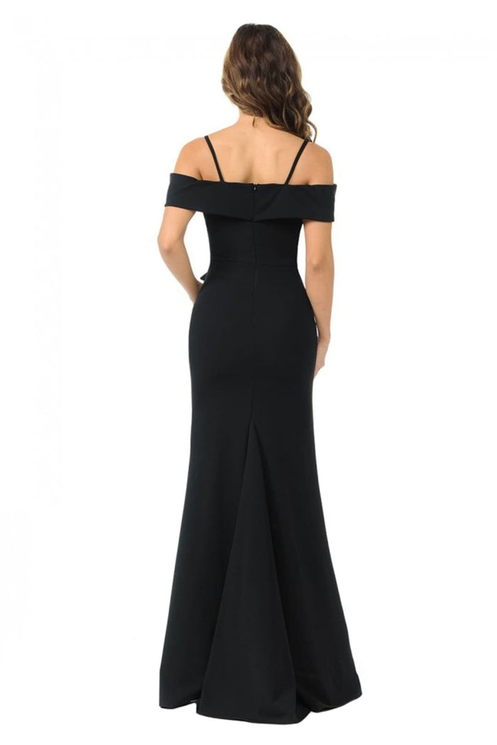 Cold Shoulder Mermaid Ruffled Prom Dresses-New Collection