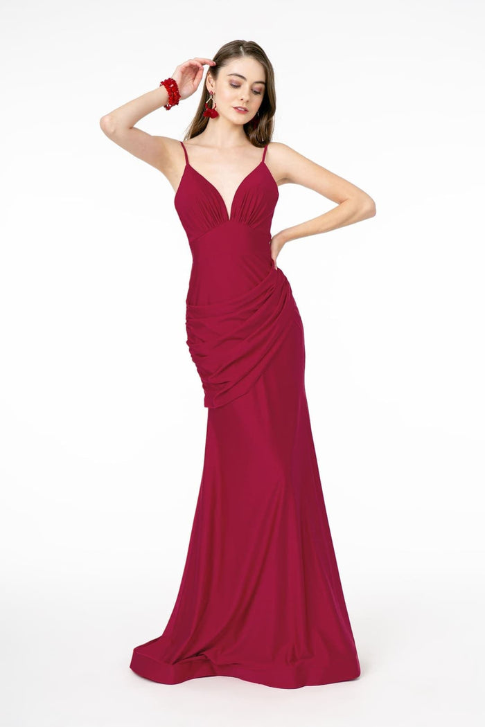 Long Bodycon Dress - Mermaid Evening Gown by Elizabeth KGL1815