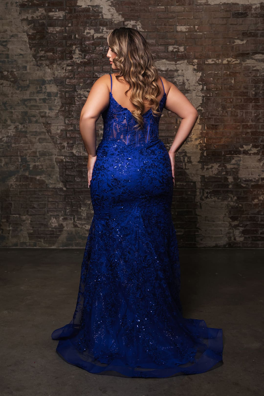 Long Gala Dress Sweetheart Mermaid Sequin Gown By Royal Queen RQ8138