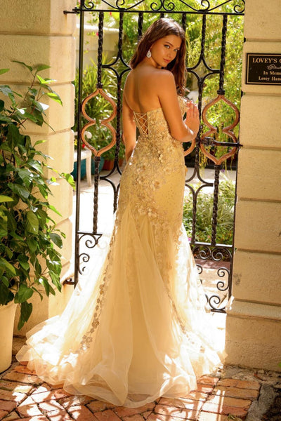 Long Prom Dress Sweetheart Beaded Mermaid Gown By Amelia Couture SU081