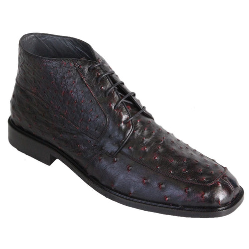 Men's Original Exotic Ostrich Skin Shoes LAB-ZA30603