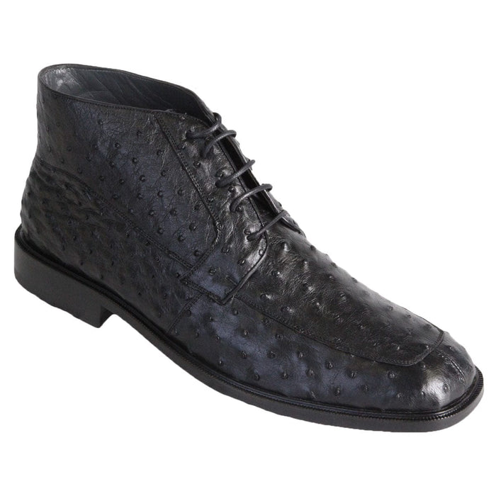Men's Original Exotic Ostrich Skin Shoes LAB-ZA30603
