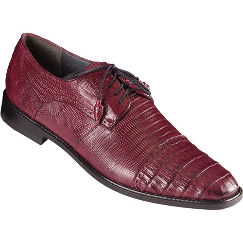 Men's Original Caiman and Lizard Skin Shoe ZV093706 - Burgundy