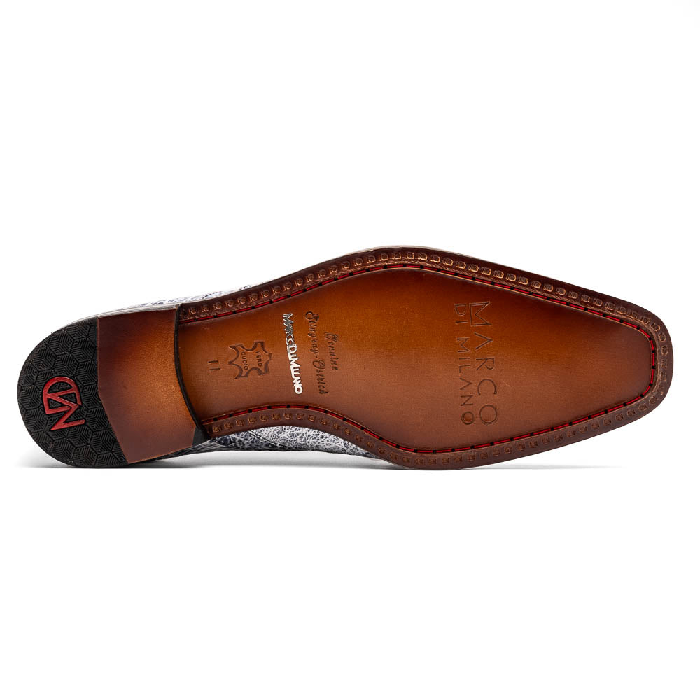 Marco Di Milano Lucca Ostrich & Stingray Shoes Newspaper