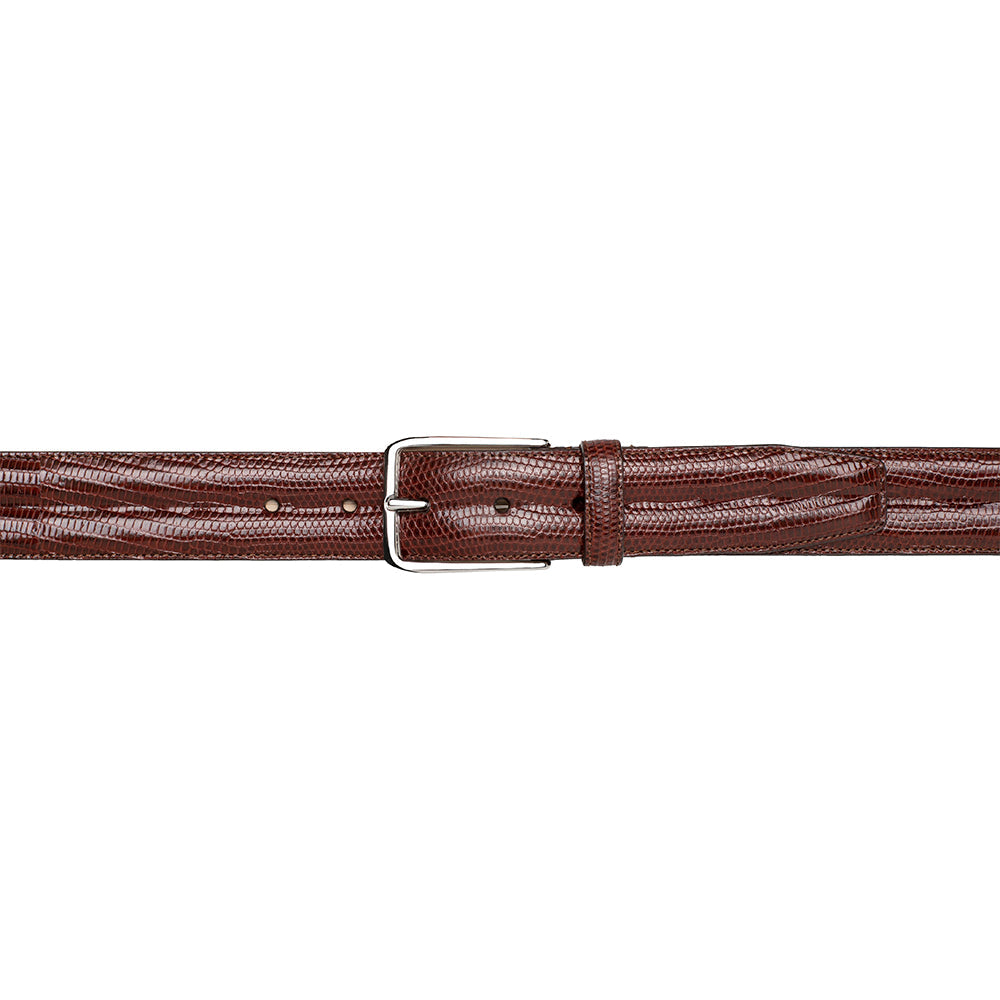 Mezlan Lizard Belt - Classic Luxury Shoe