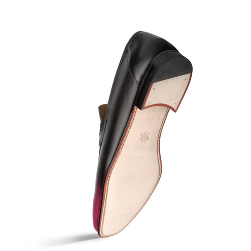 Mezlan Brunello Two-Tone Bit Loafer Red / Black (21100)