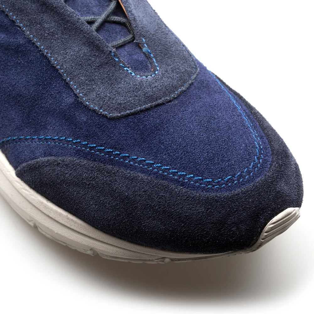 Mezlan Alcoy Suede Sneaker Blue (21118)