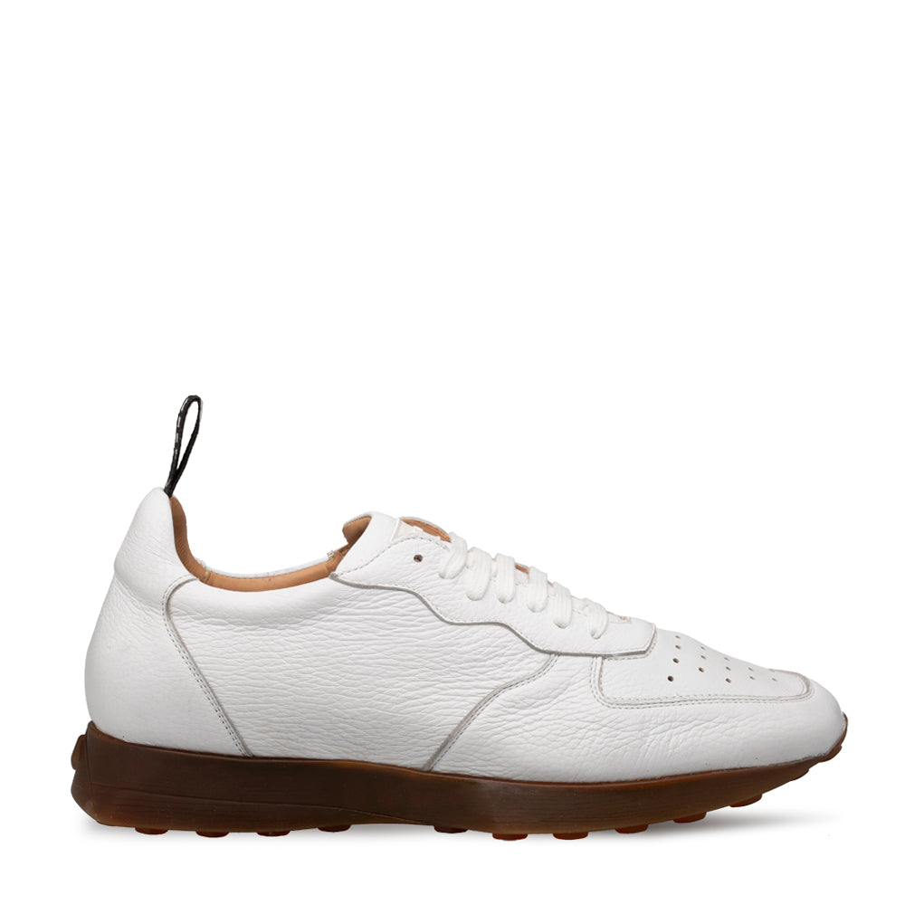 Mezlan Gerardo Deerskin Sneaker - Luxury Leather Casual Shoe – SuitUSA