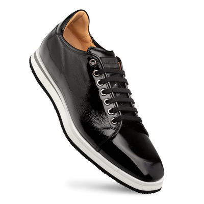 Mezlan Cartuja Shine-Calf Sneakers Black (21153)
