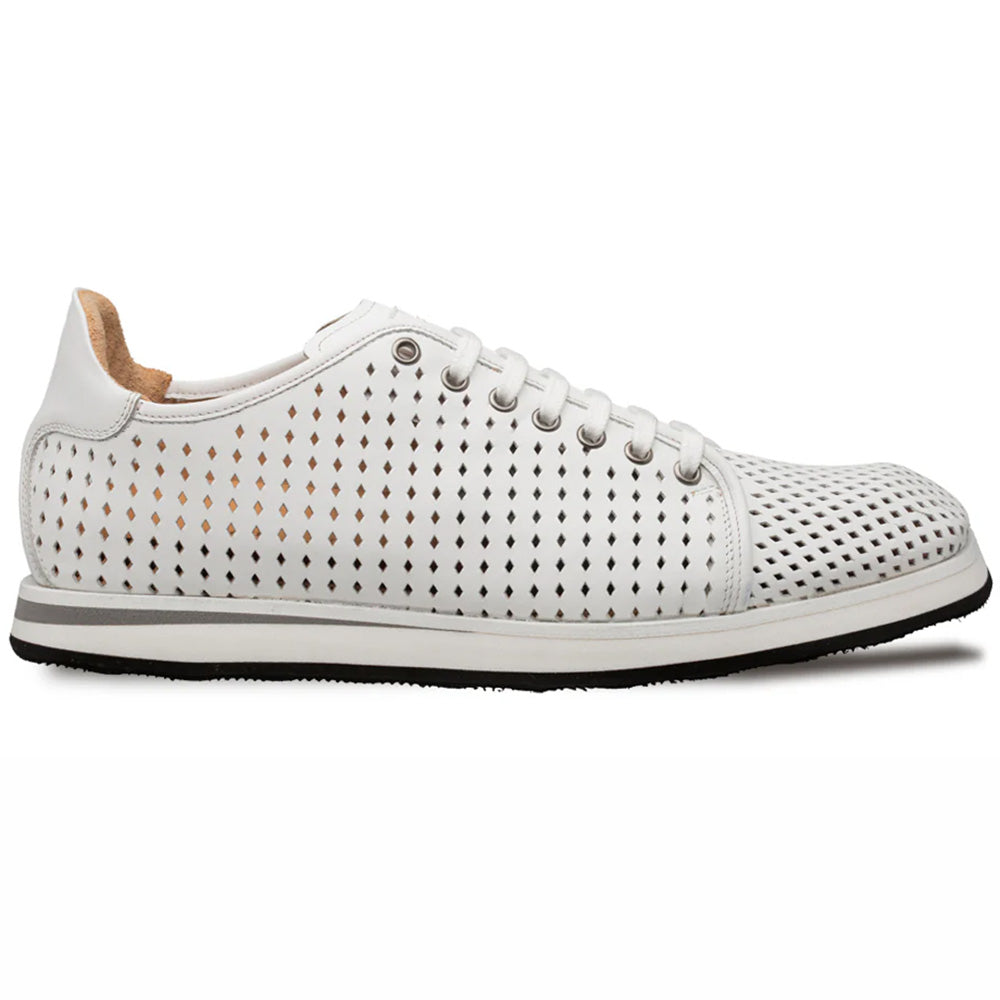 Mezlan Perforated Nubuck Sneaker