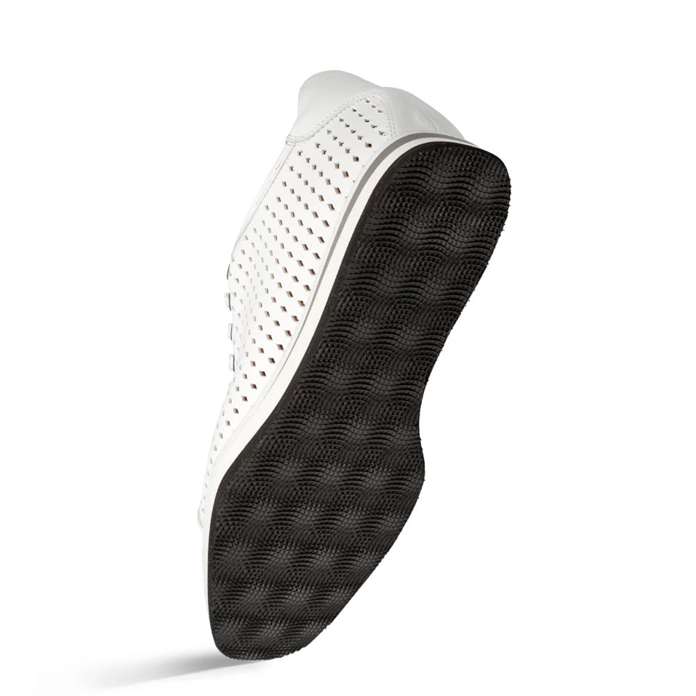 Mezlan Perforated Nubuck Sneaker