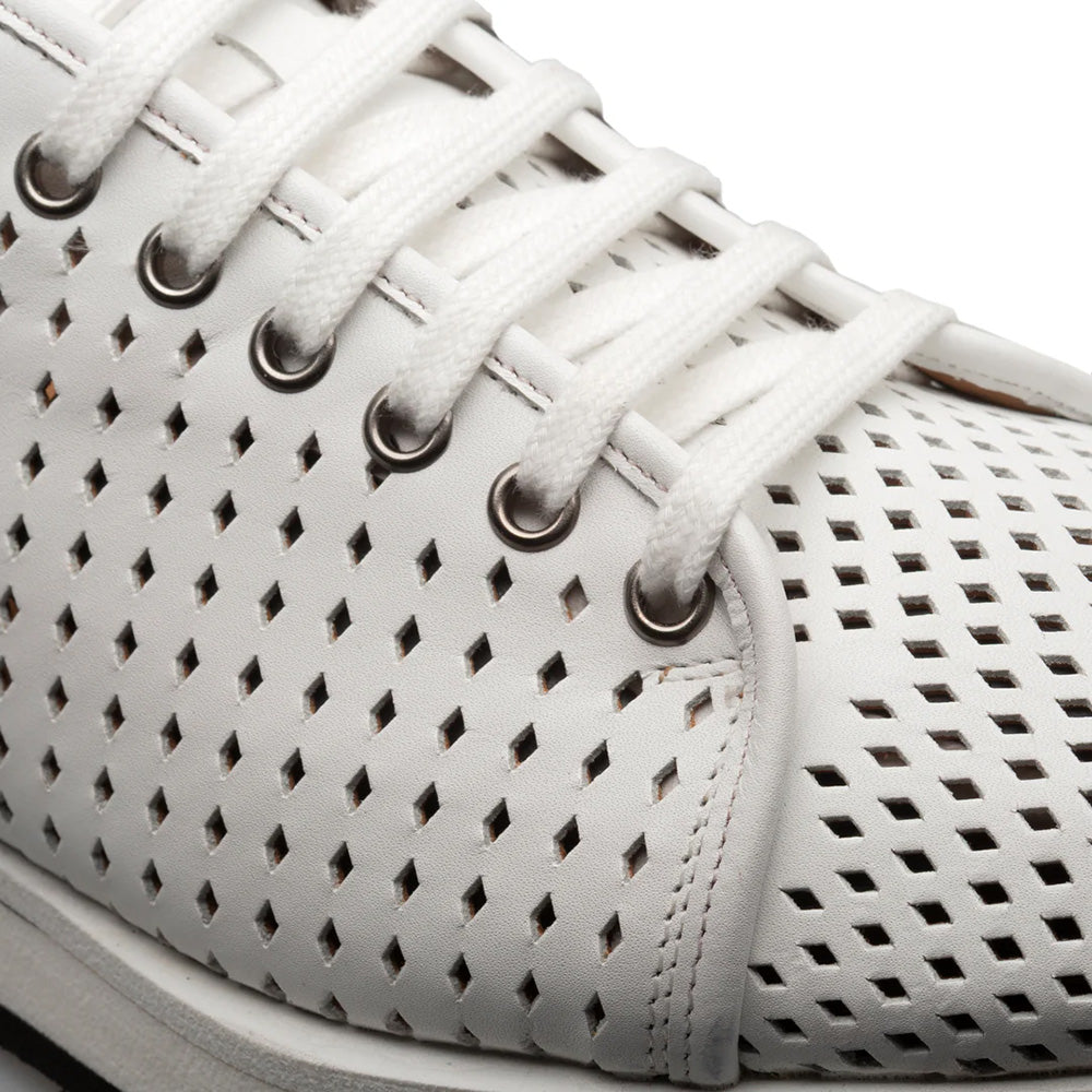 Mezlan Perforated Nubuck Sneaker