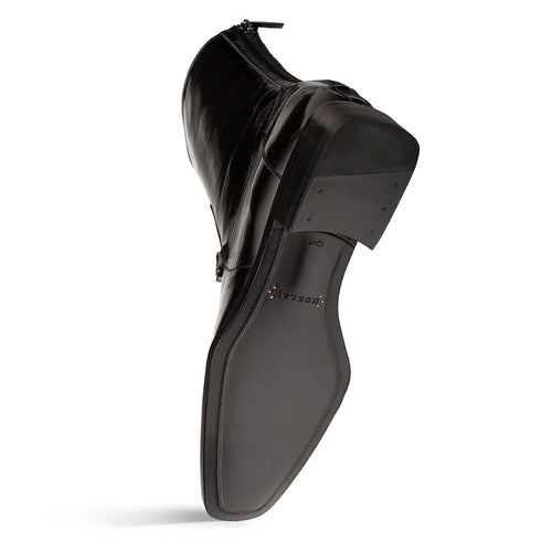 Mezlan Buscemi Hi-Shine Ornament Boot - Black