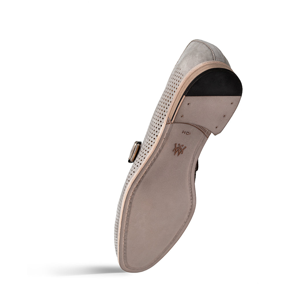 Mezlan Perforated Nubuck Mocassin - Luxury Driving Shoe