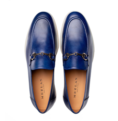 Mezlan Soft Calfskin Flex Moccasin - Luxury Italian Loafers