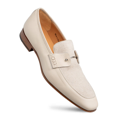 Saona Calf/Linen Slip On
