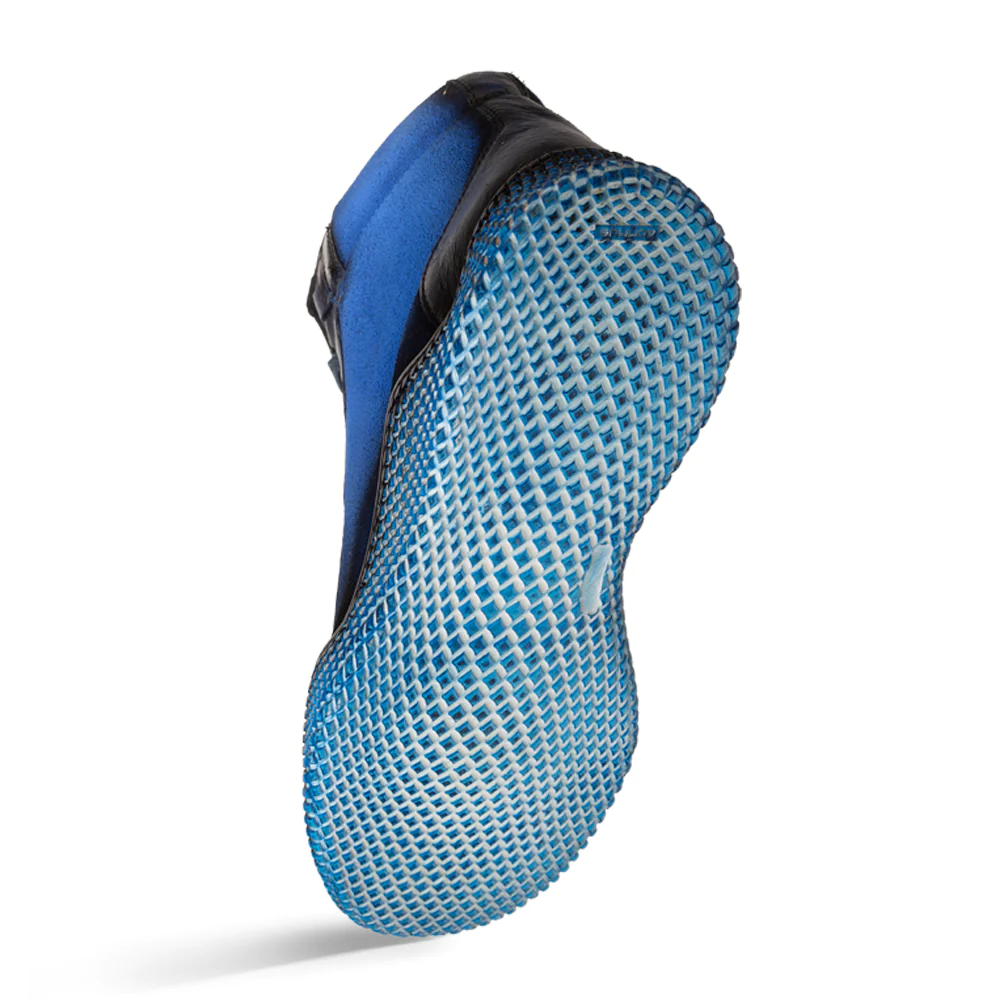 Mezlan Militare Ostrich / Suede Hi-Top Sneaker Jean / Cobalt (4987-S)